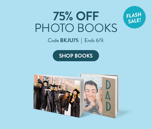 75% off Photo Books
