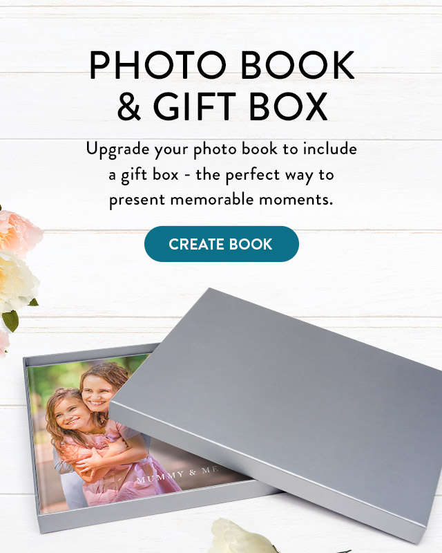 Create Photo Book and Gift Box