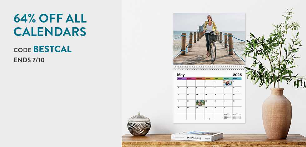 64% off all Calendars