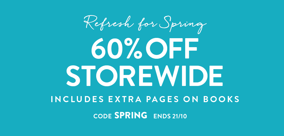 60% off storewide!