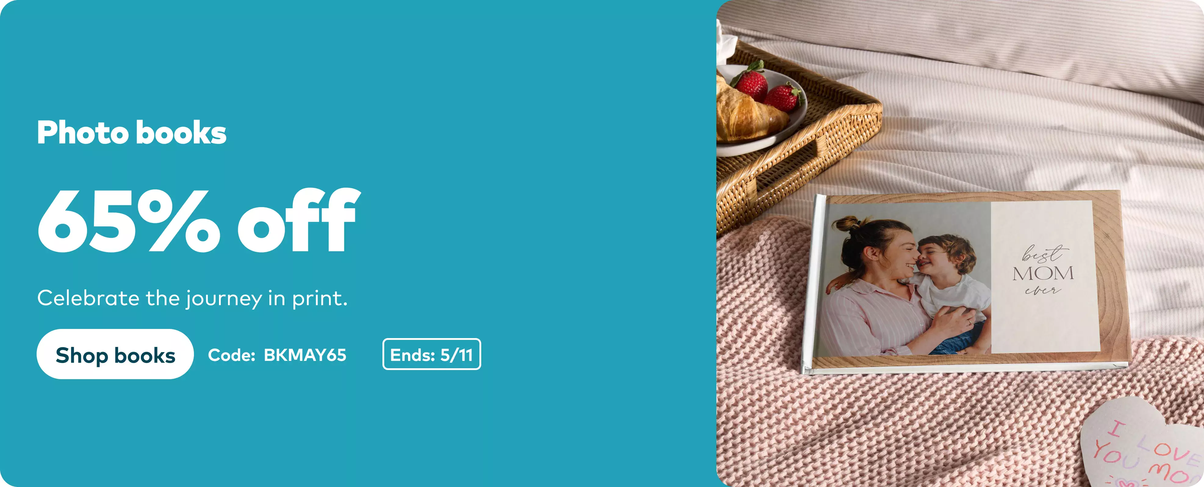 65% off Photo Books