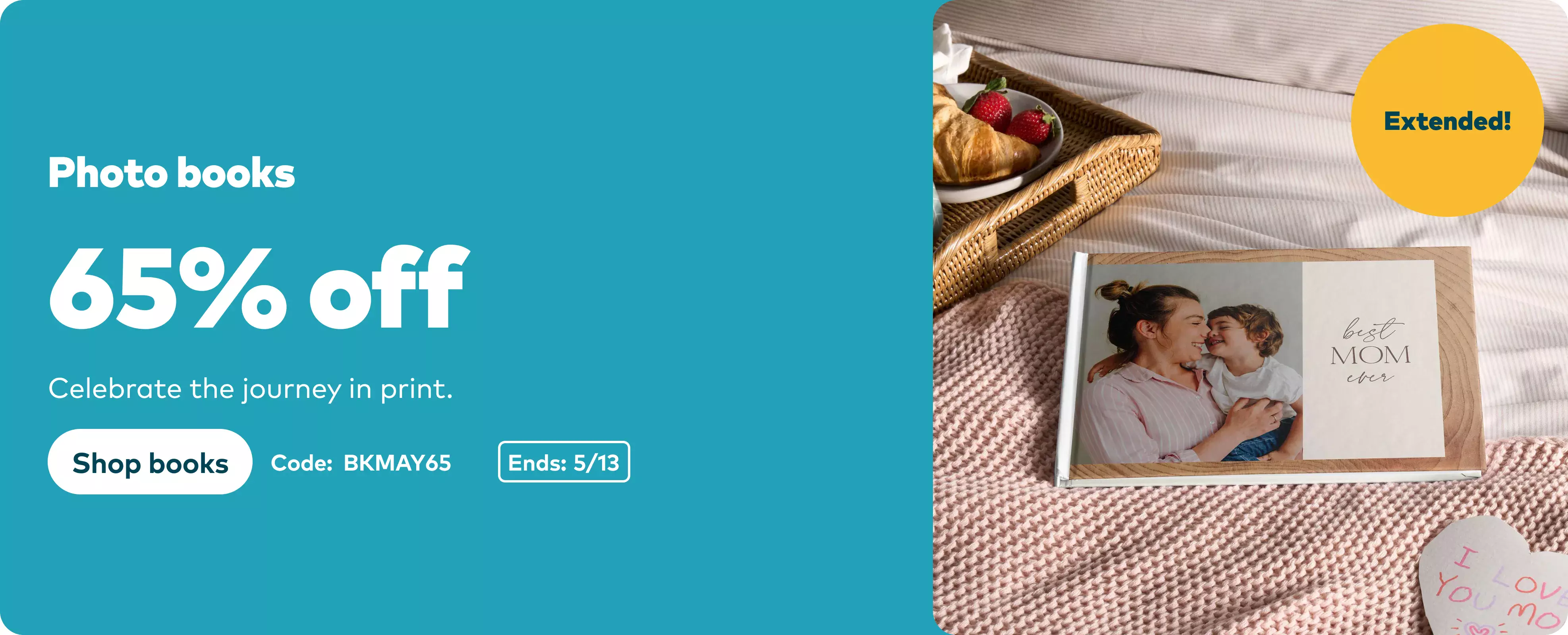 65% off Photo Books