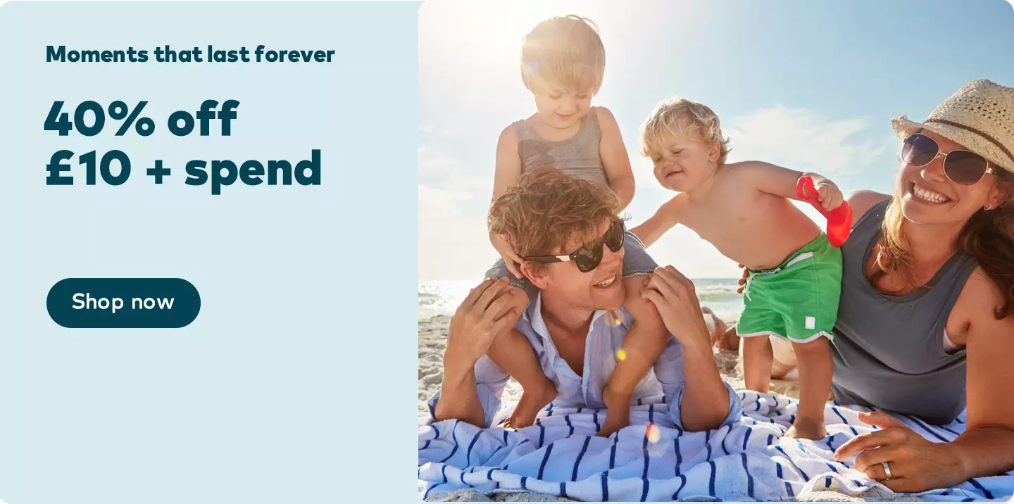 40% off everything when you spend £10