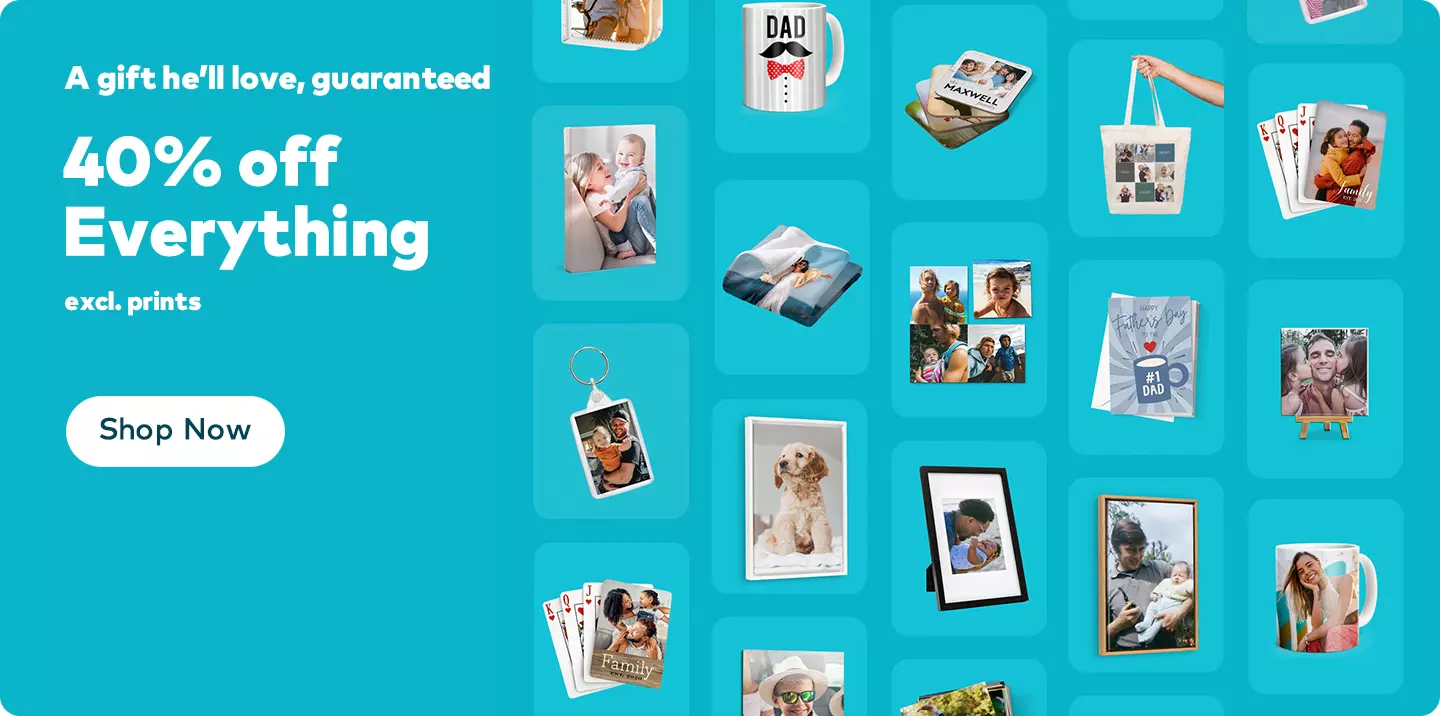 40% off everything excl/ prints