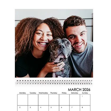 30x30cm (12x12") wall calendars