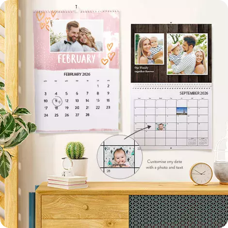 Personalised Calendars