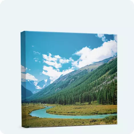 Square 12x12" Slim Photo Canvas Print