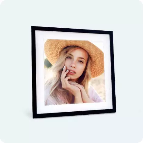 16x16" Framed Print