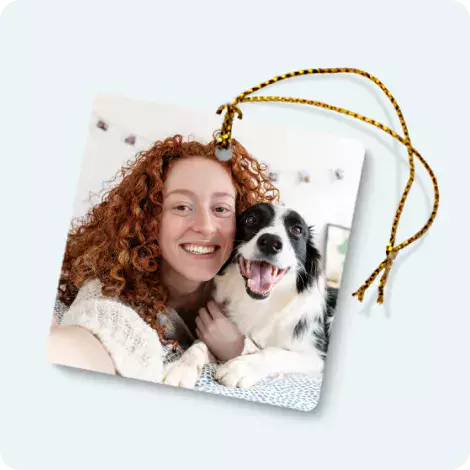 Porcelain Ornaments Square