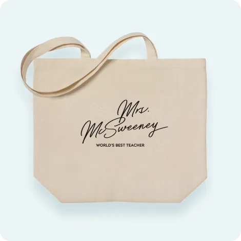 Gusseted Cotton Tote