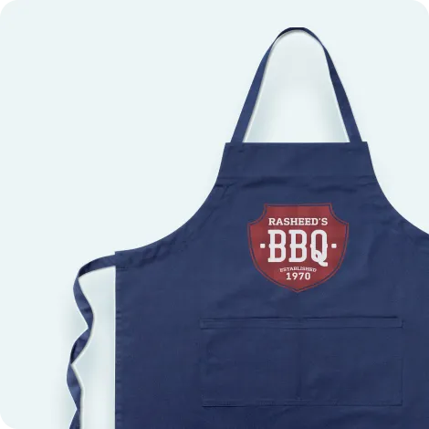 Navy Apron