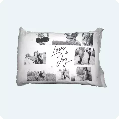Custom Collage Pillowcase