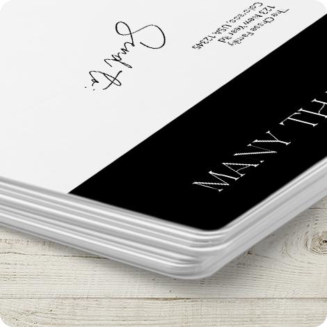 Matte cardstock