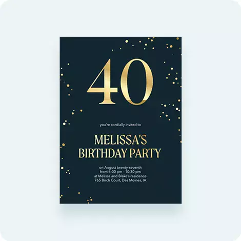 Birthday Party Invitations