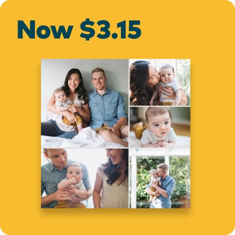 65% off 8x8 Matte Photo Tiles 