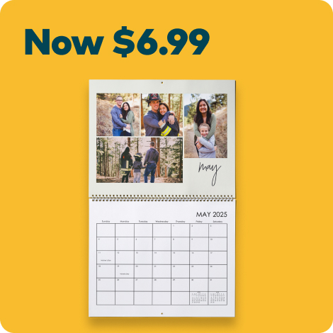 75% off 8.5x11 Wall Calendars