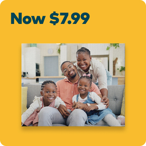 Up to 80% off Canvas Prints