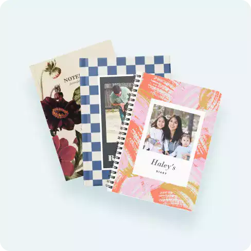 Personalised notebooks