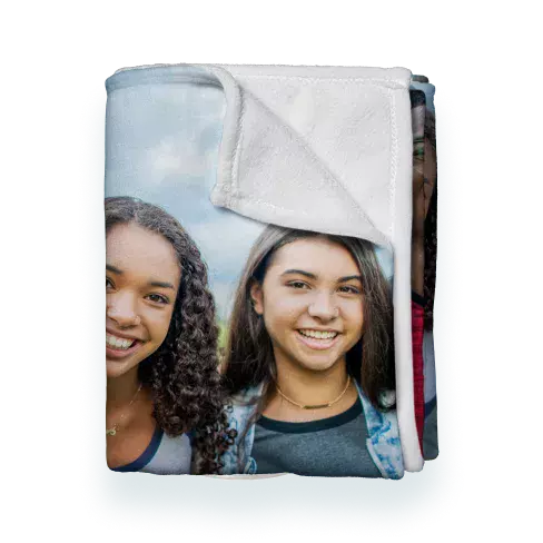 Plush fleece blankets