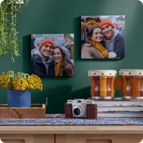 Metallic Photo Tiles