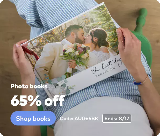 65% off Photo Books