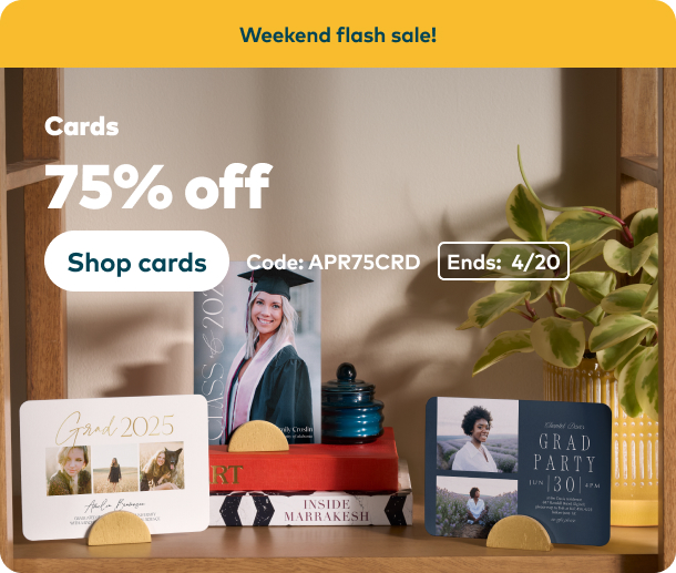 75% off Cards