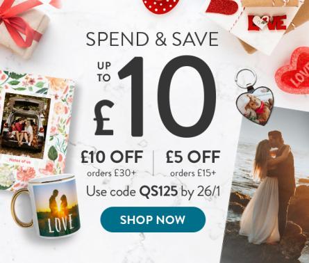 Up to £10 off everything