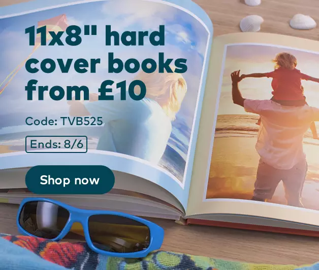 £10 hardcover book