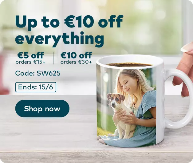 Up to €10 off