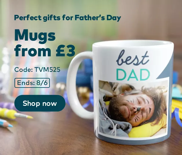 Mugs from £3