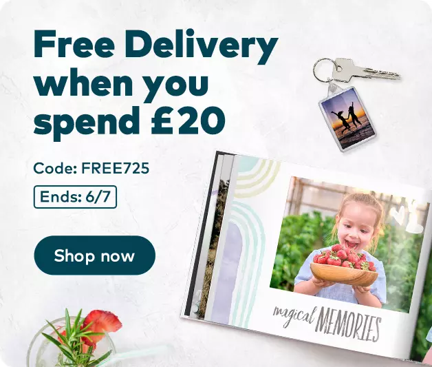 Free Delivery when you spend £20 