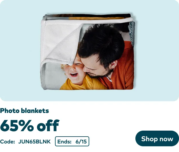 65% off Blankets