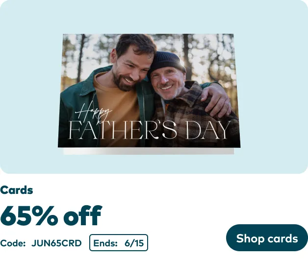 65% off Cards