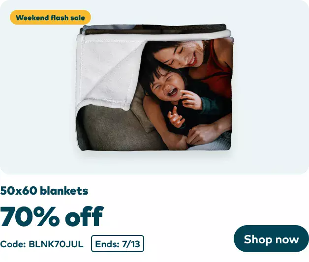 70% off blankets