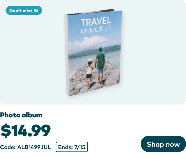 Matte Photo Tiles now $1.99 each