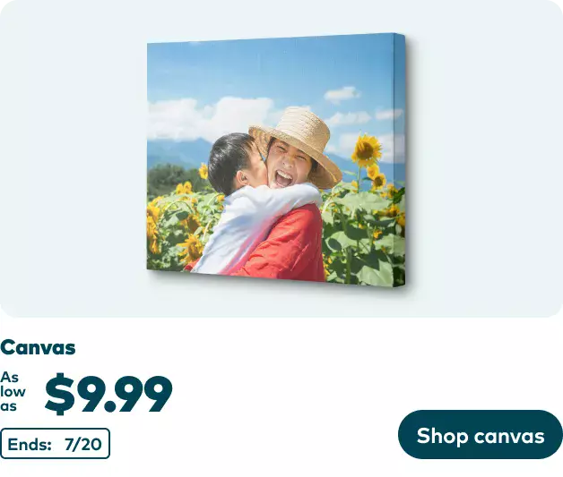 Canvas as low as $9.99
