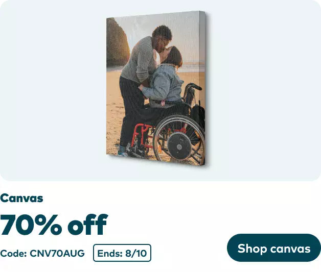 70% off Canvas