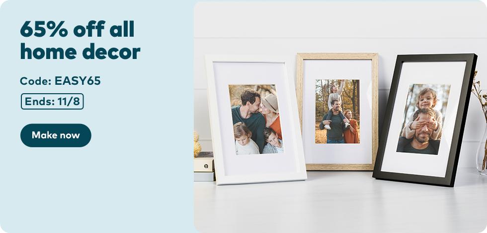 65% off all Home Decor