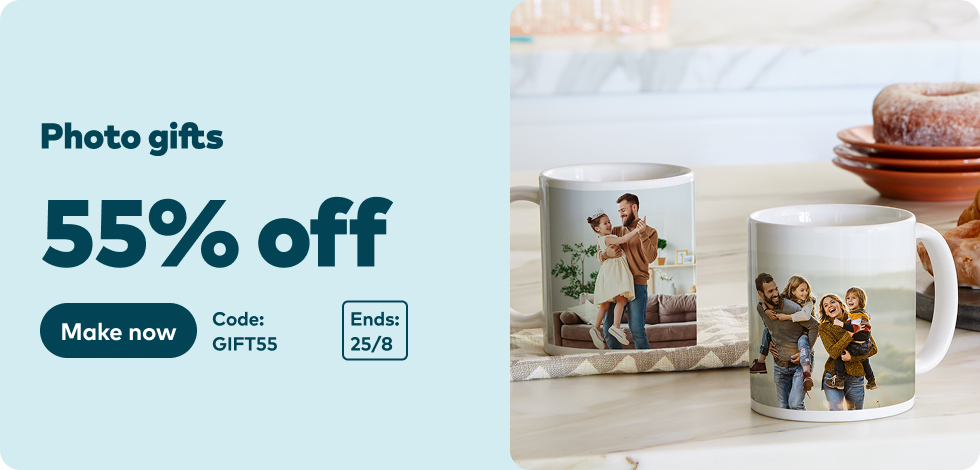 55% off all Gifts