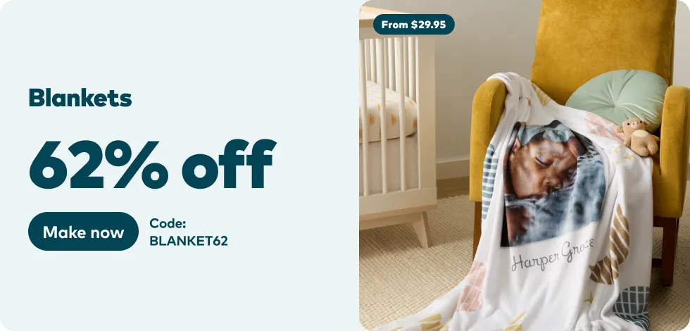 62% off all Blankets