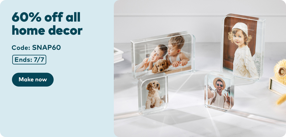 60% off all Home Decor