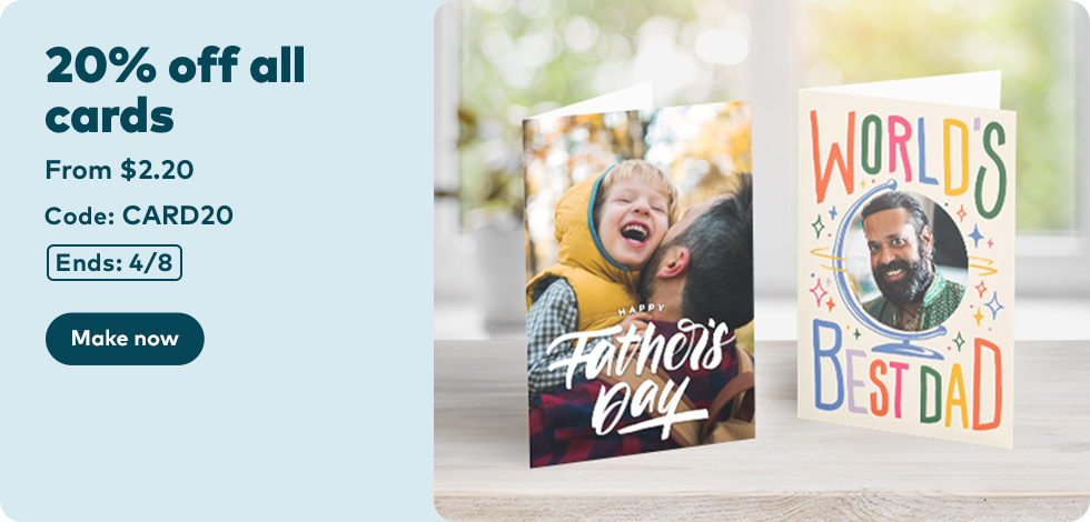 Photo Cards from $2.20