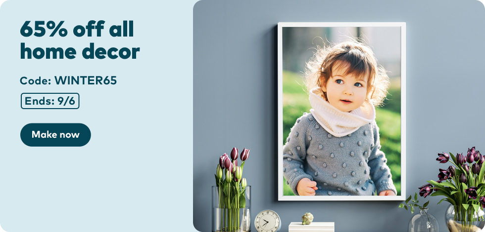 65% off all Home Decor