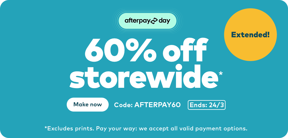 60% off Storewide*