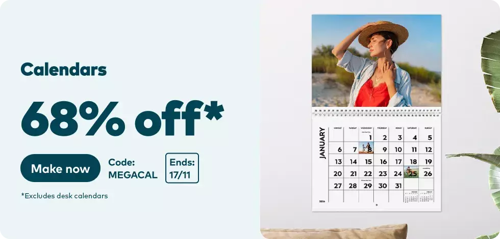 68% off Wall Calendars