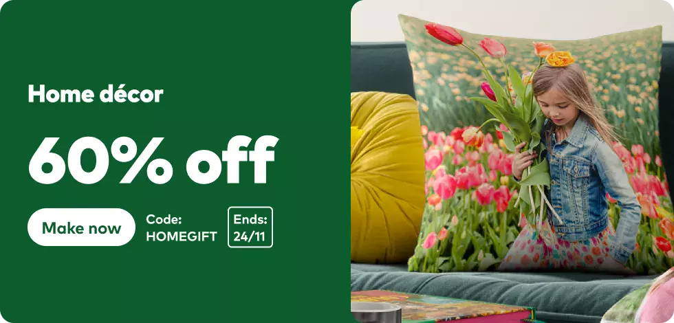 60% off all Home Decor