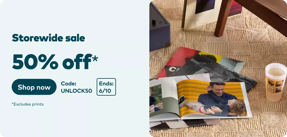 50% off Storewide*