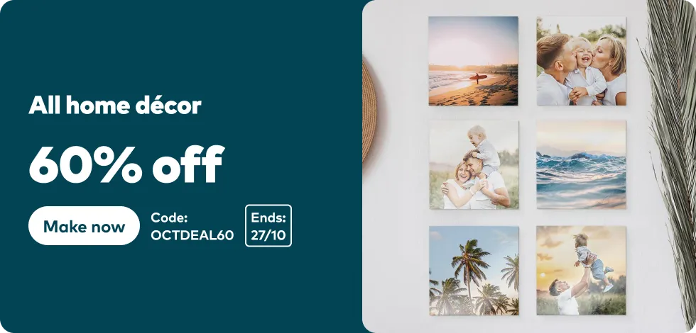 60% off all Home Decor