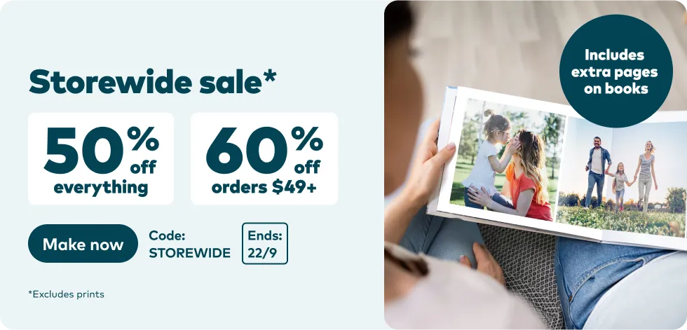 50-60% off Storewide*