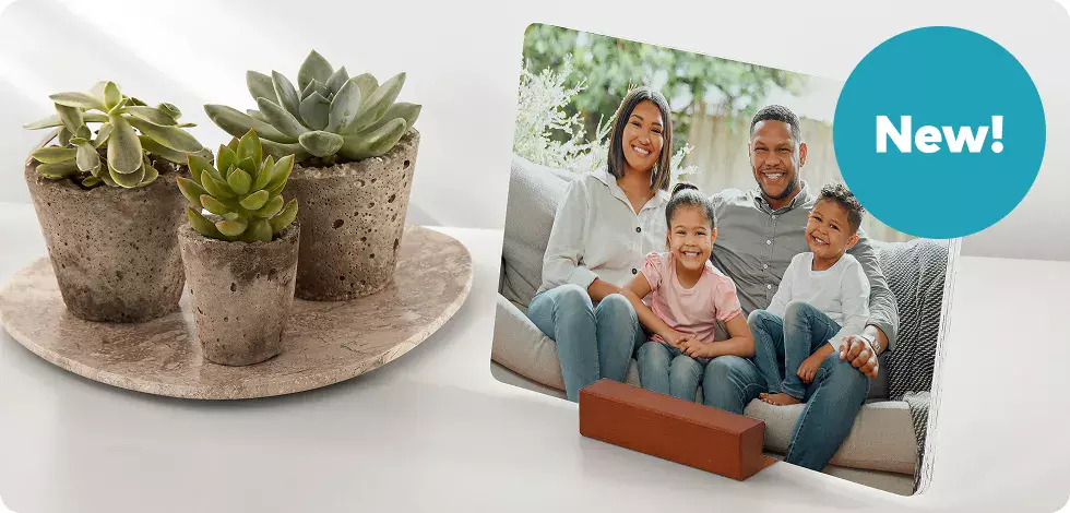 New! Prints with Wood Stand